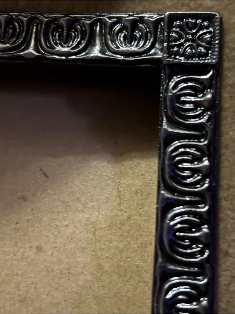 Decorative Black Ornate Picture Frame - Home Accents